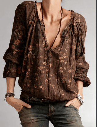 Folded Bohemian Shirt