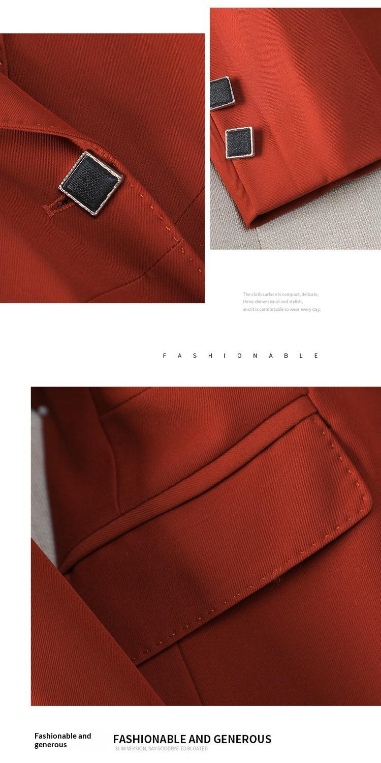 Elegant Goddess-Like High-End Blazer For Spring And Autumn Professional Wear