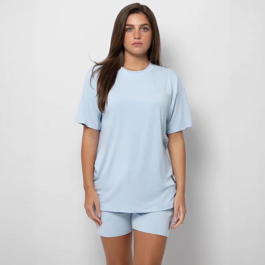 Women's Plus Size Loose Casual Summer Short-sleeved Home Wear Suit