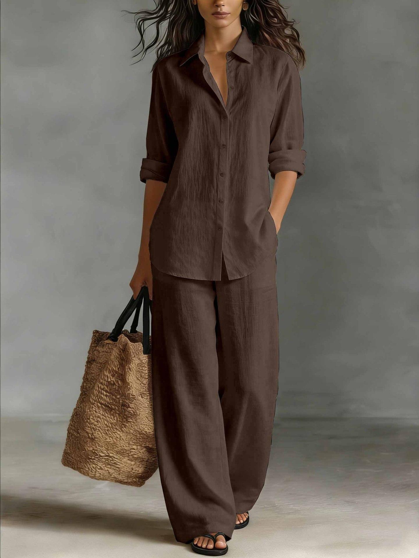 Dark Brown / S