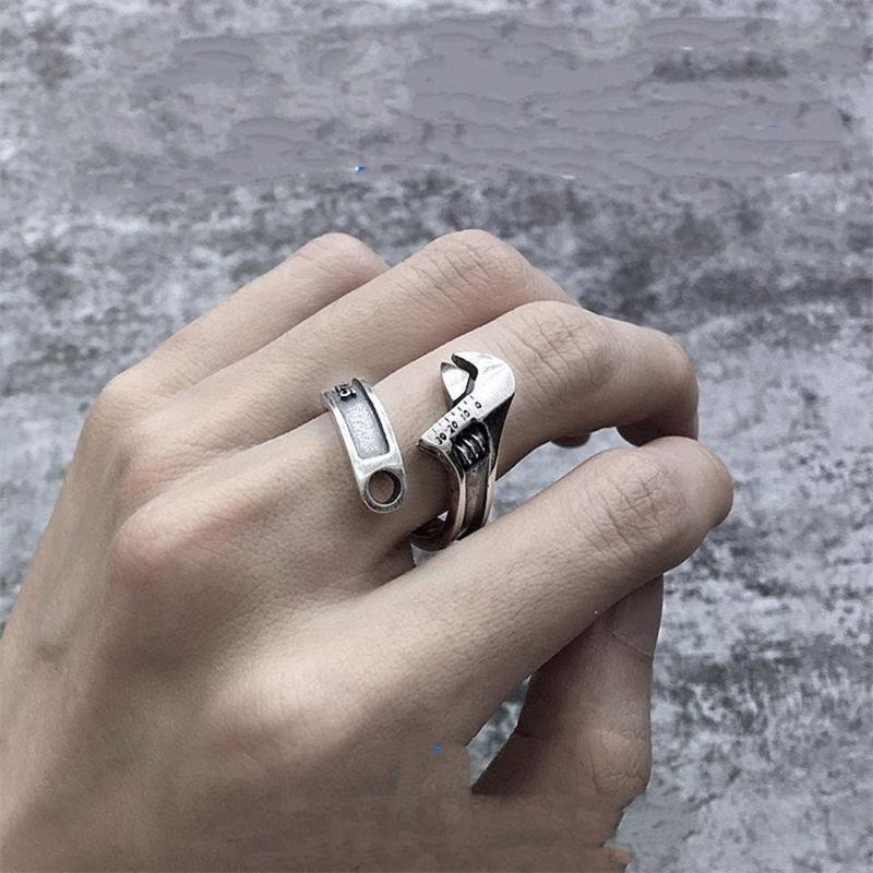 Antique-style Wrench Tool Ring For Men And Women