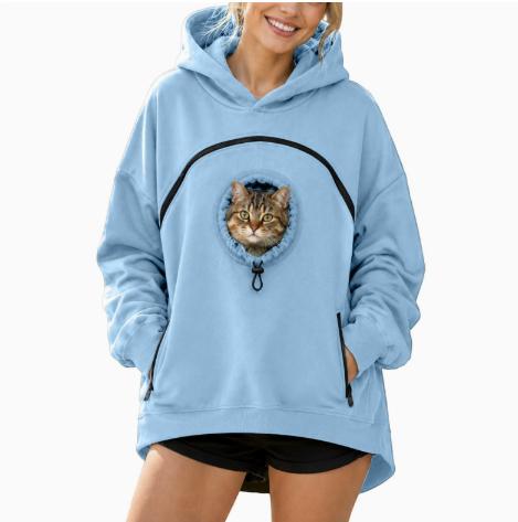 Euro-American Pet-and-Person Unified Trendy Hoodie For Men And Women