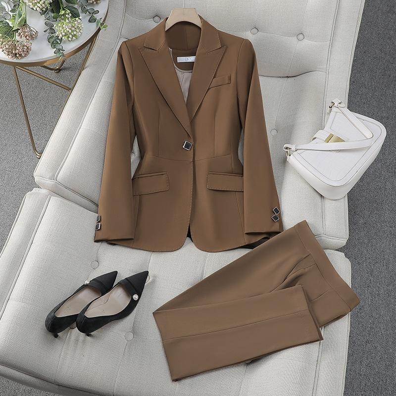 Elegant Goddess-Like High-End Blazer For Spring And Autumn Professional Wear