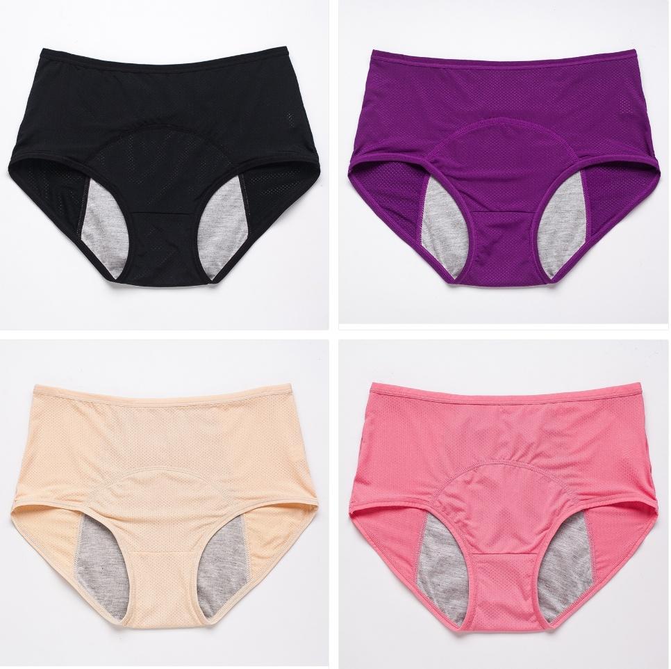 Period Leak Proof Panties Women Underwear Pants Nylon Briefs