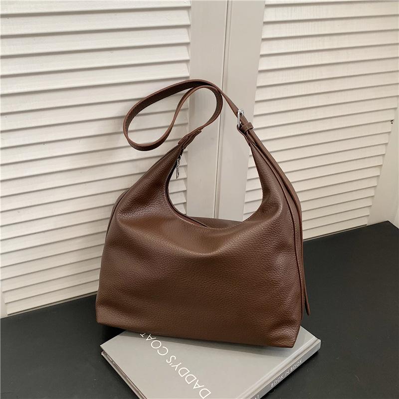 Synthetic Leather Simple Women's Commuter Underarm Crossbody Bag