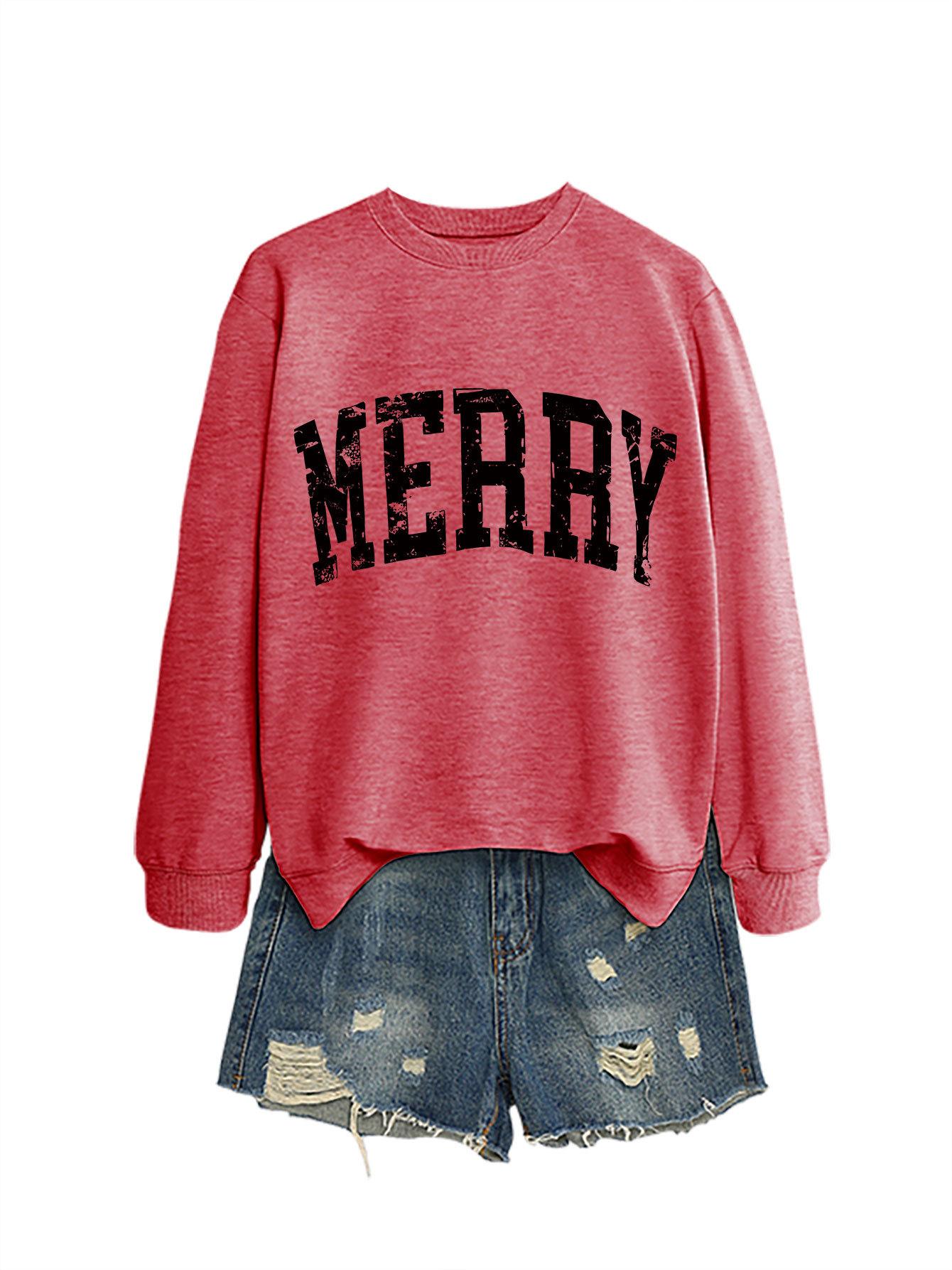 Letter Autumn And Winter Sweater Girl