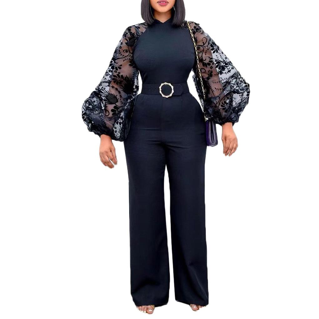 African Wide Leg European And American Jumpsuit