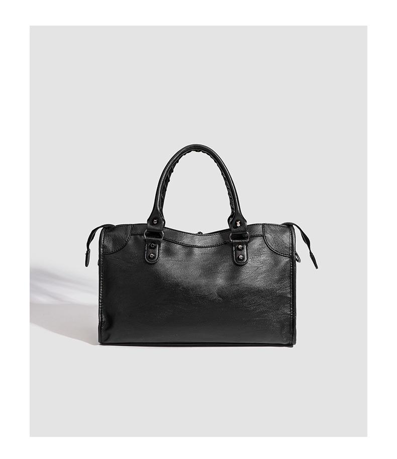 Niche-designed French-style Studded Biker Bag