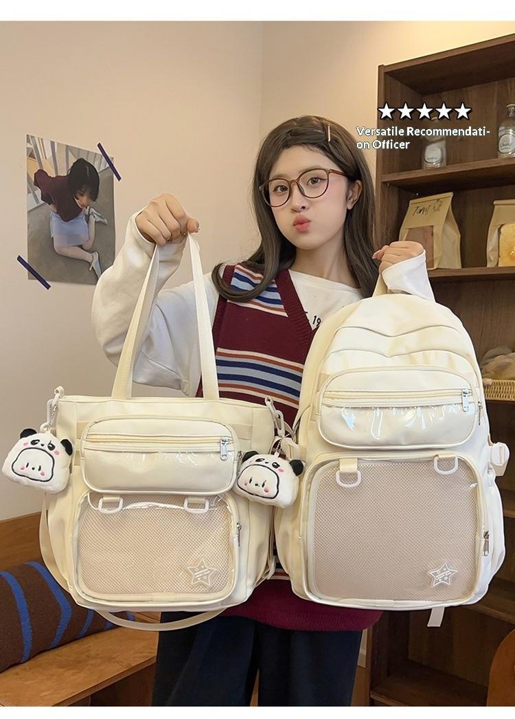 Air-cushioned Strap New Large-capacity Storage Backpack
