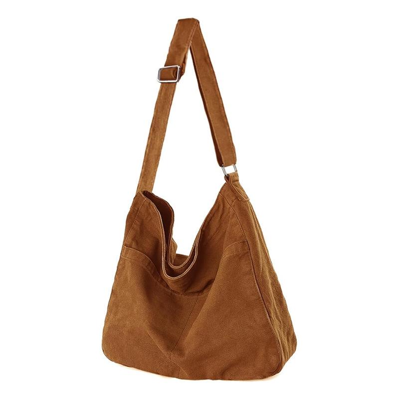Retro Garden-style Dumpling Bag Crossbody Bag Large Capacity
