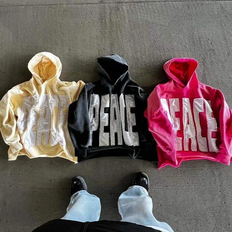 Spring And Autumn New Women's Sweater Fashion Personalized Printed Hooded
