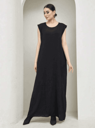 Breathable And Skin-friendly Solid Color Loose Vest Dress