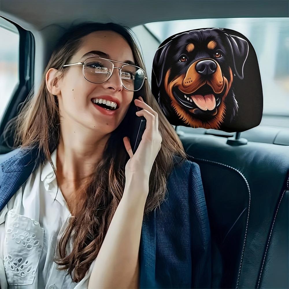 Car Seat Headpiece With A Unique And Quirky Personality