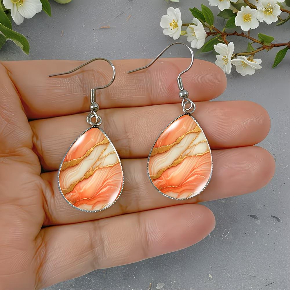 Fashionable Exquisitely Textured Earrings For Women