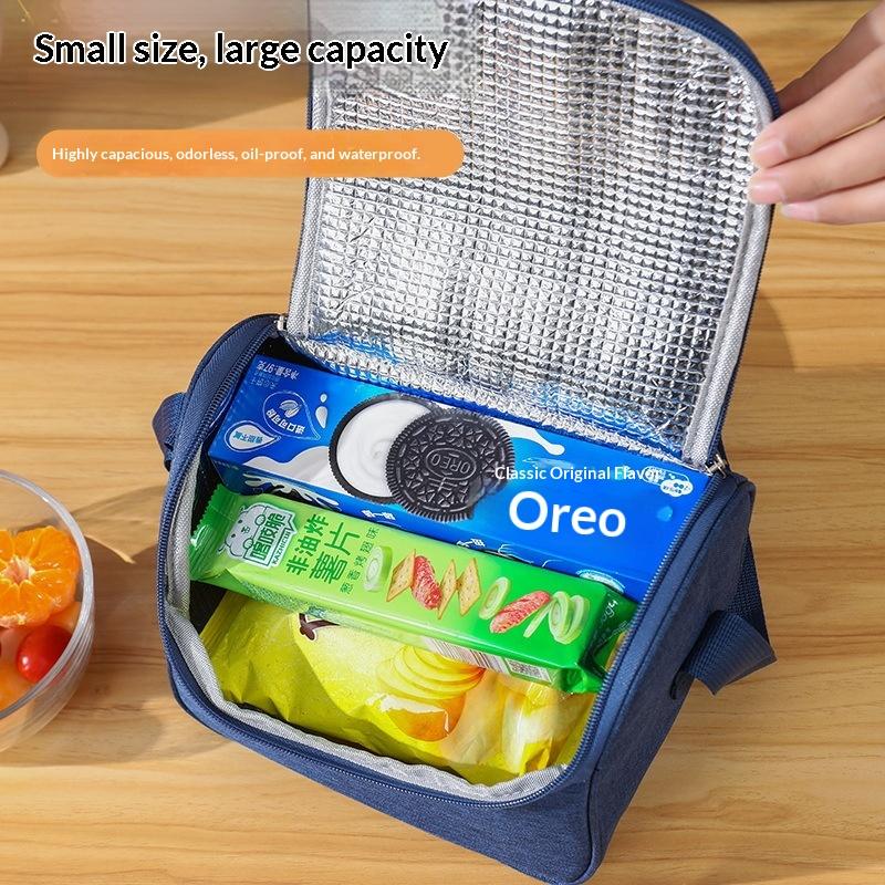 Large-Capacity Freshness-Preserving And Insulated Lunch Bag