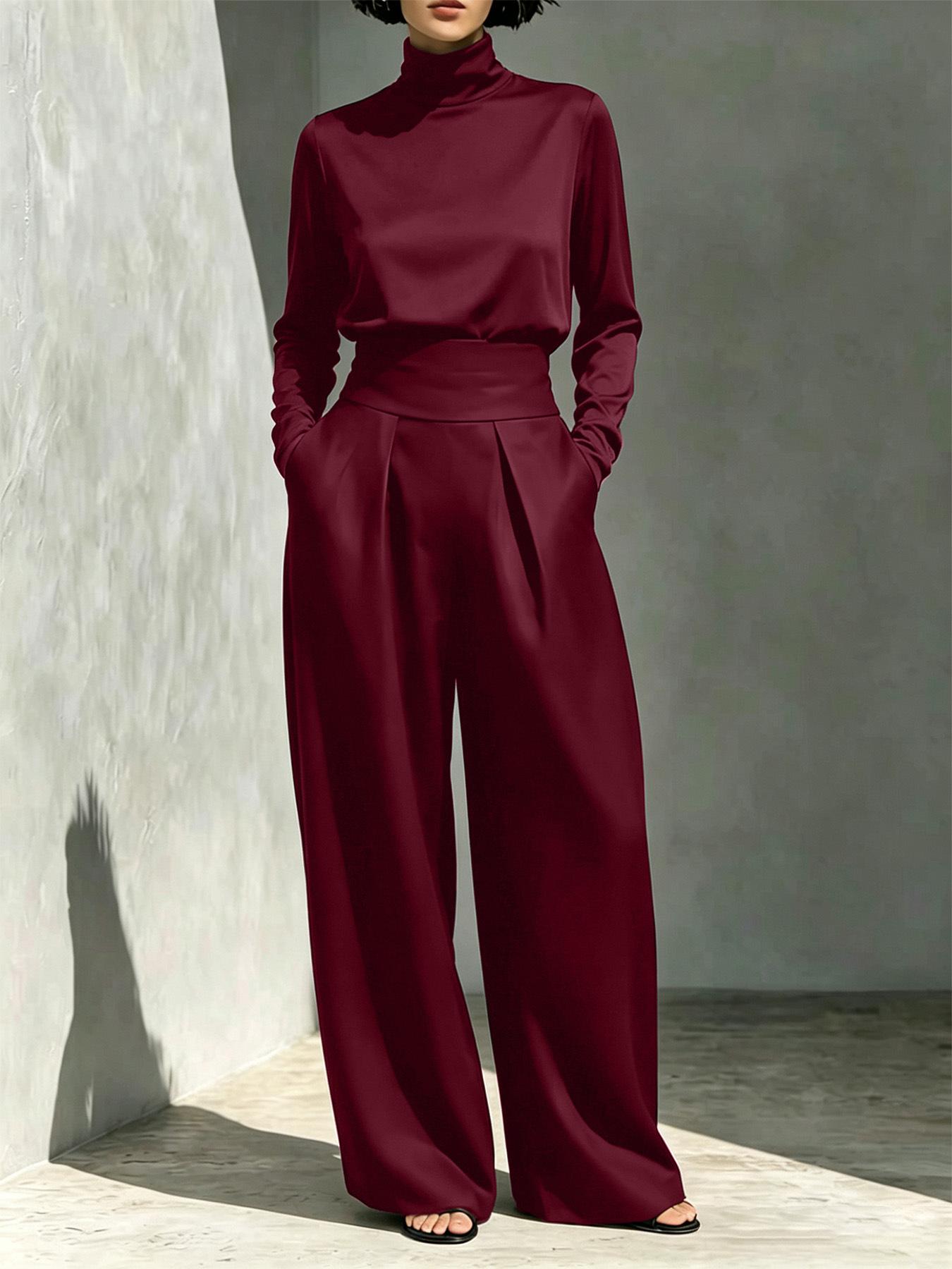 Burgundy / S