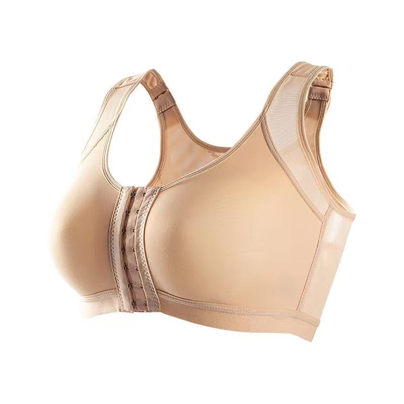 New Plus-Size Front-Closure Comfortable Wireless Sports Bra