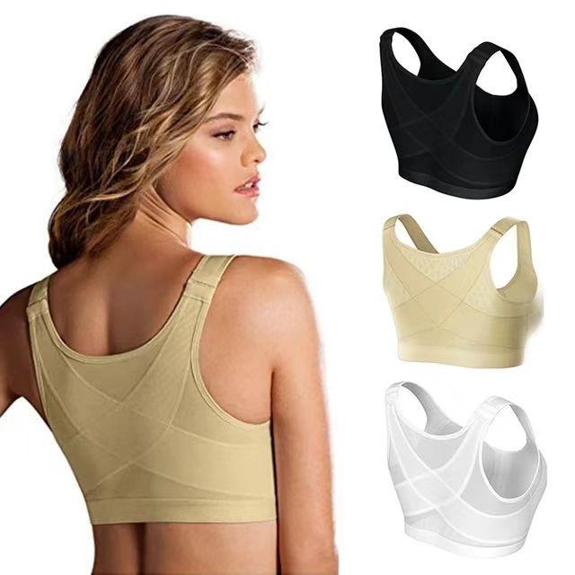 New Plus-Size Front-Closure Comfortable Wireless Sports Bra