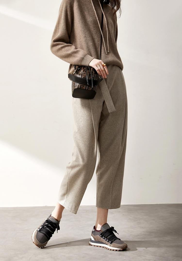 Autumn And Winter Thickening Knitted Hat Loose Sweater