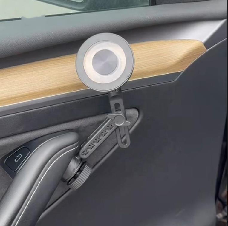360 Retractable High-quality Alloy Adjustable Door Phone Holder Suitable For Tesla Model 3