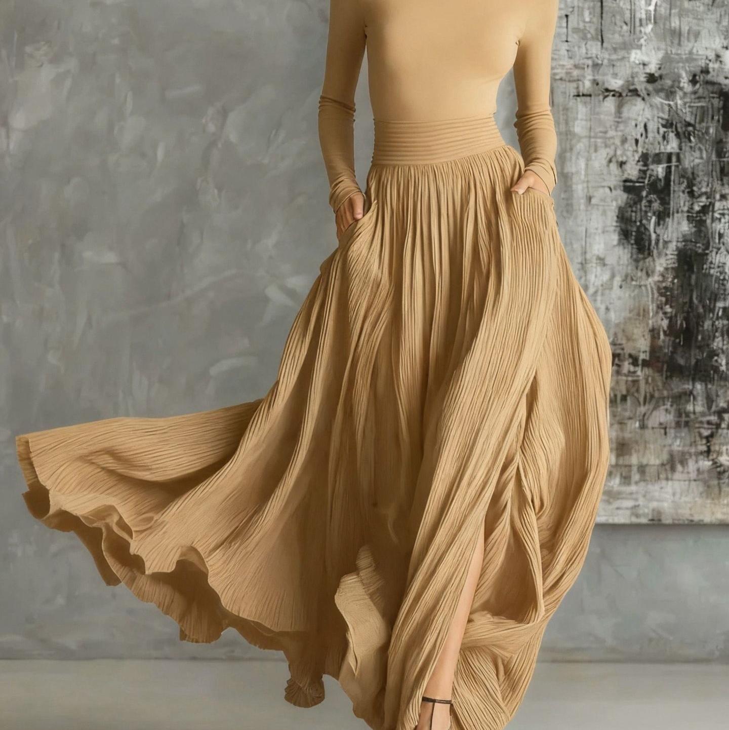 Elegant Retro Light Luxury Slim Fit Gentle Niche Dress Women