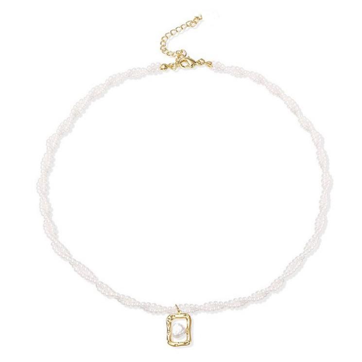 Simple Stylish And Subtly Luxurious Double-wrap Pearl Necklace For Women