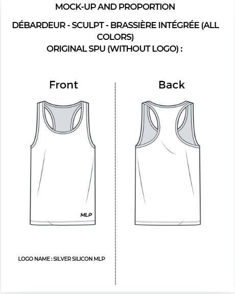 Waist Slimming Yoga Vest Shaping Sports Top For Women