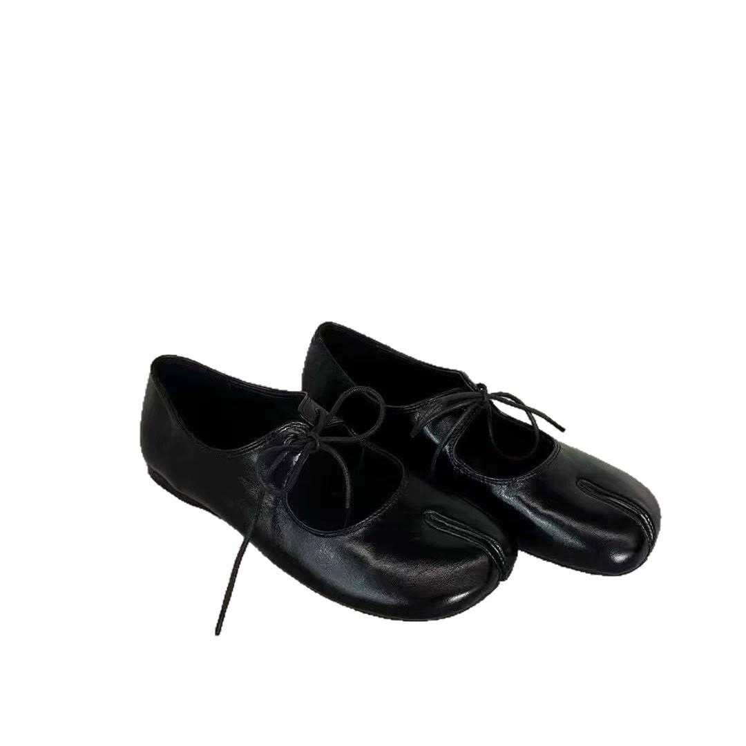 Women's Split-toe Low-cut Flat Mary Jane Shoes