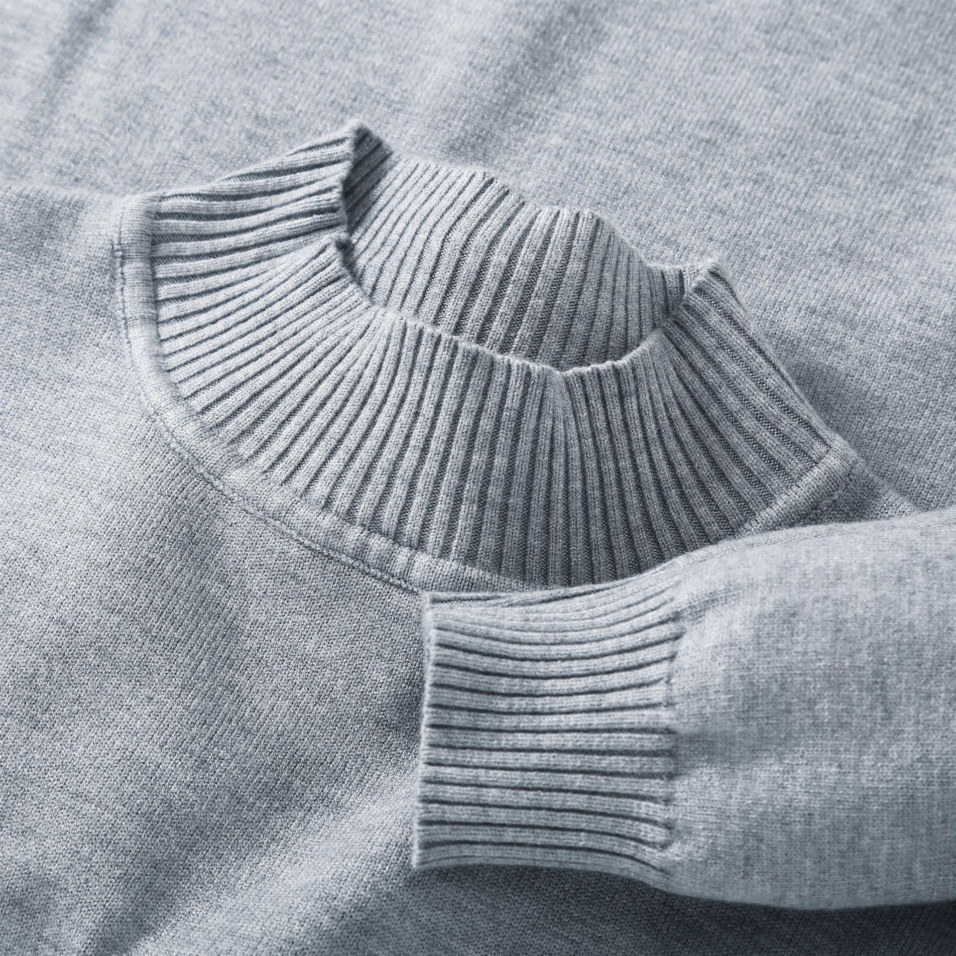 Autumn And Winter Bottoming Sweater Men