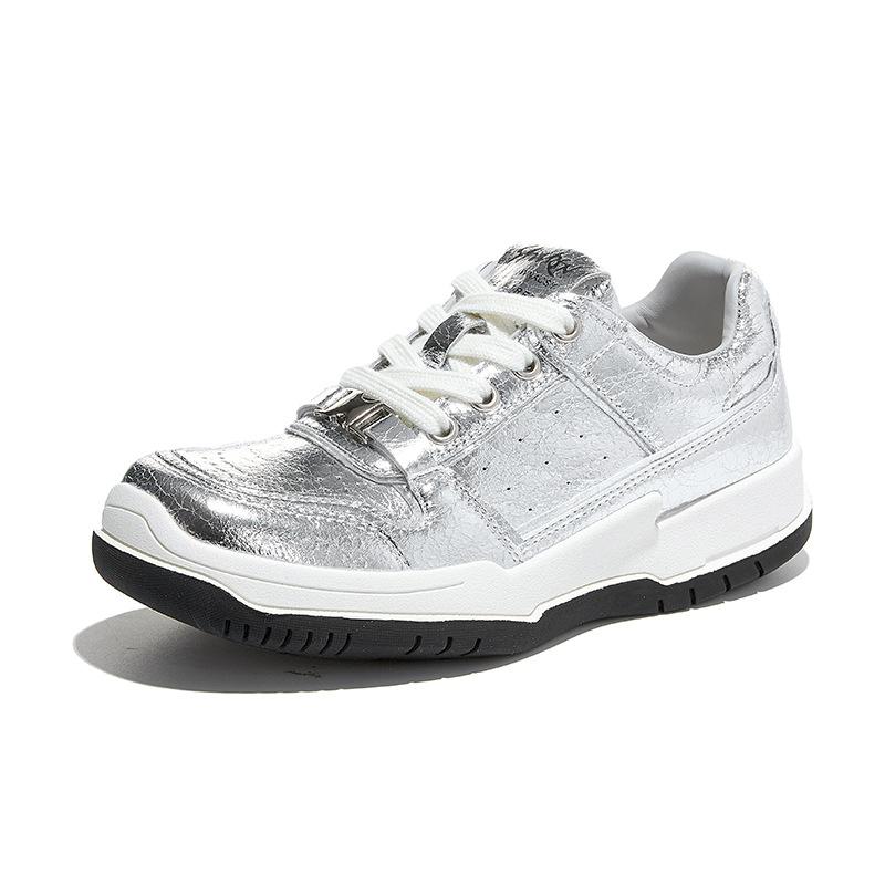 Chunky-soled Casual Versatile Flat Womens Shoes