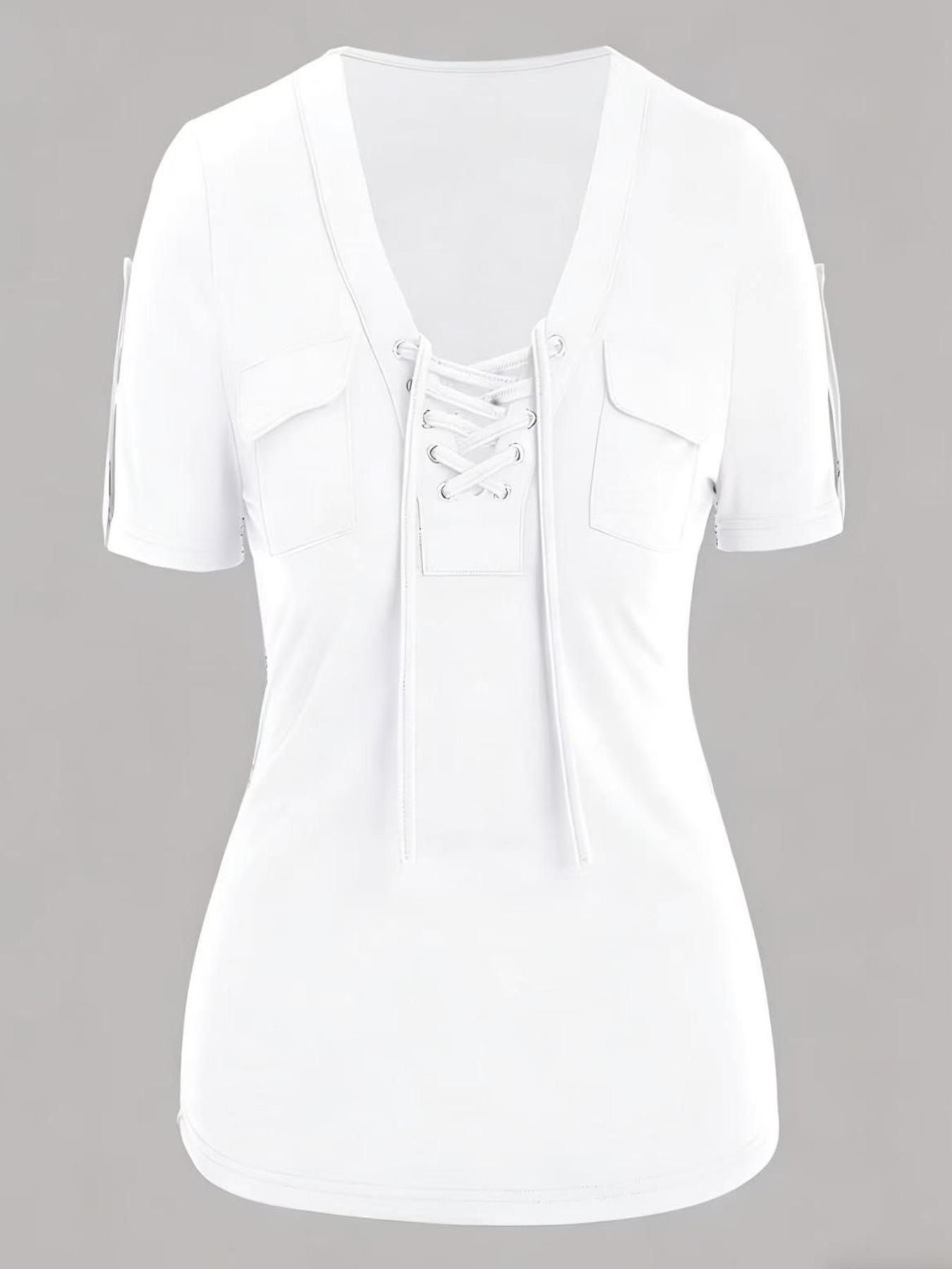 Fashionable Casual Women's Short-sleeve Top