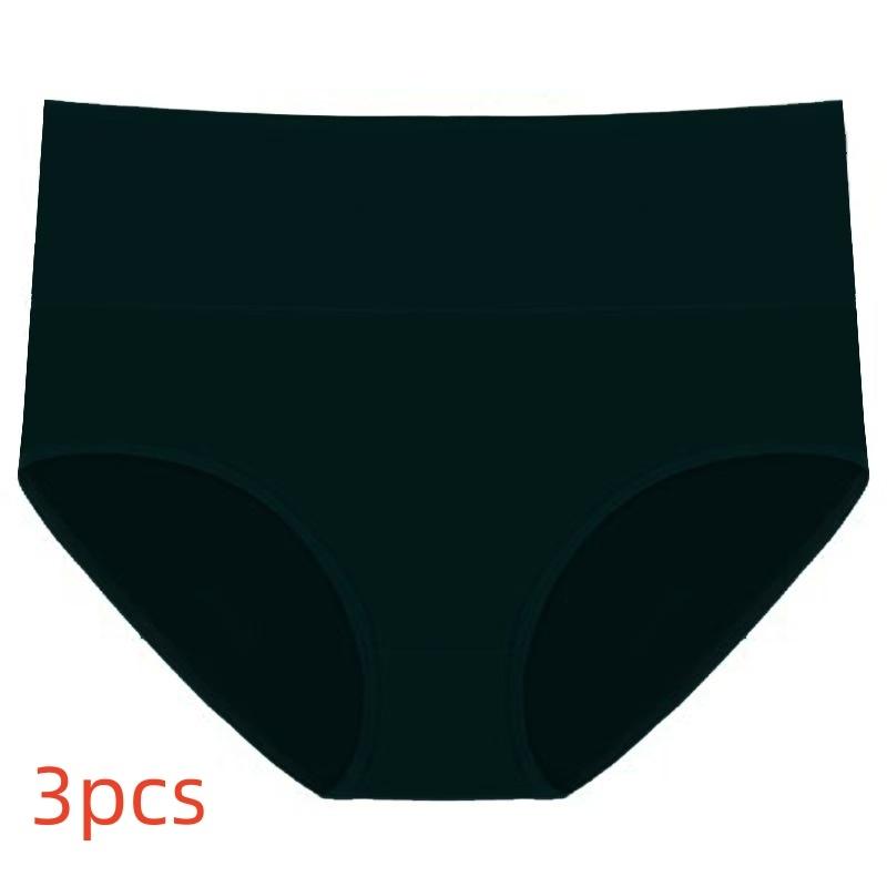 Womens High-Waisted Tummy-Control And Butt-Lifting Cotton Underwear