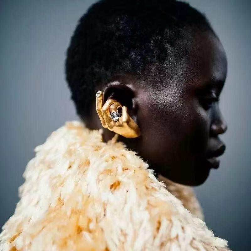 Ins-style Retro Unique Non-pierced Earrings