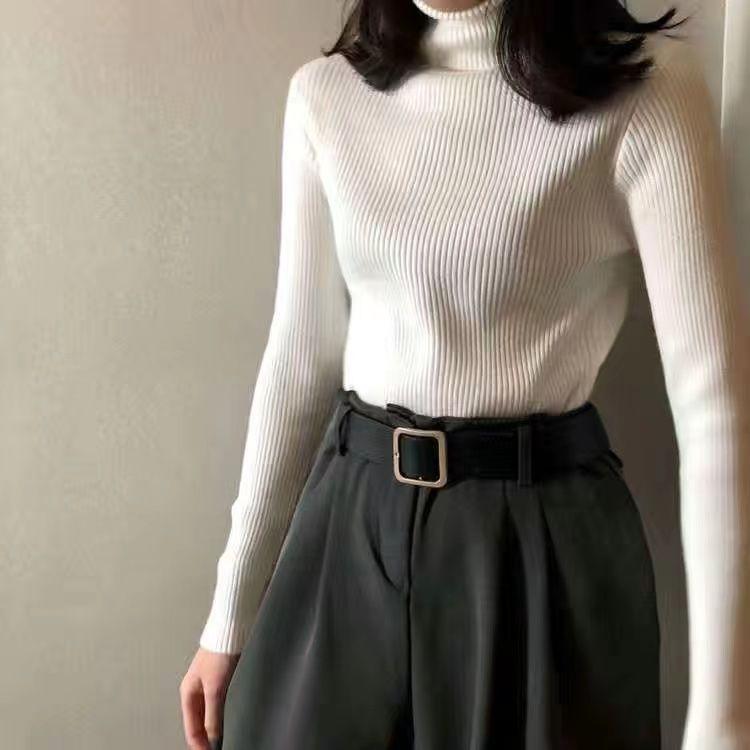 Turtleneck Knitted Sweater For Women AutumnWinter New Arrival