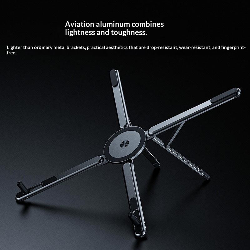 Portable Multifunctional Magnetic Aluminum Alloy Phone Stand