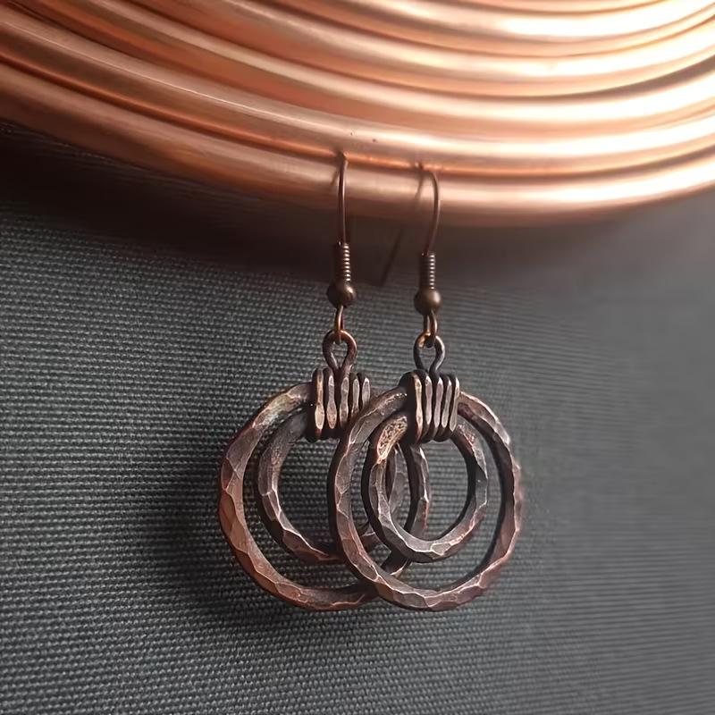 Round Ear Hook Earrings Bridal Gift High-end Jewelry