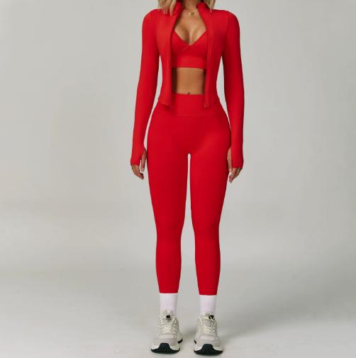 Women's Casual Seamless Tight Yoga Suit