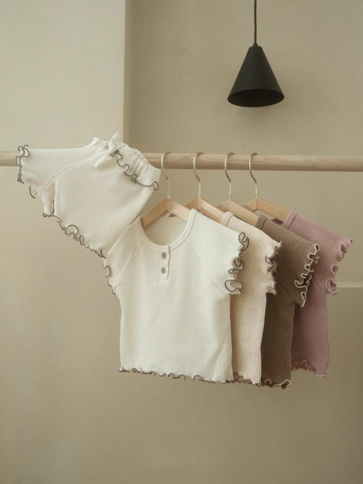 Short-sleeve T-shirt And Shorts Two-piece Set