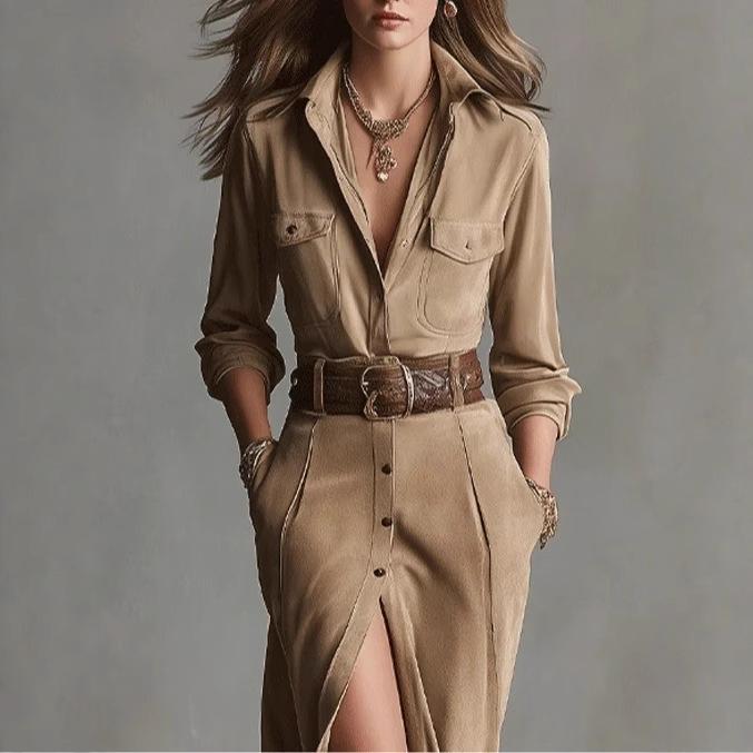 Fashion Special Women's Clothing French Waist Dress
