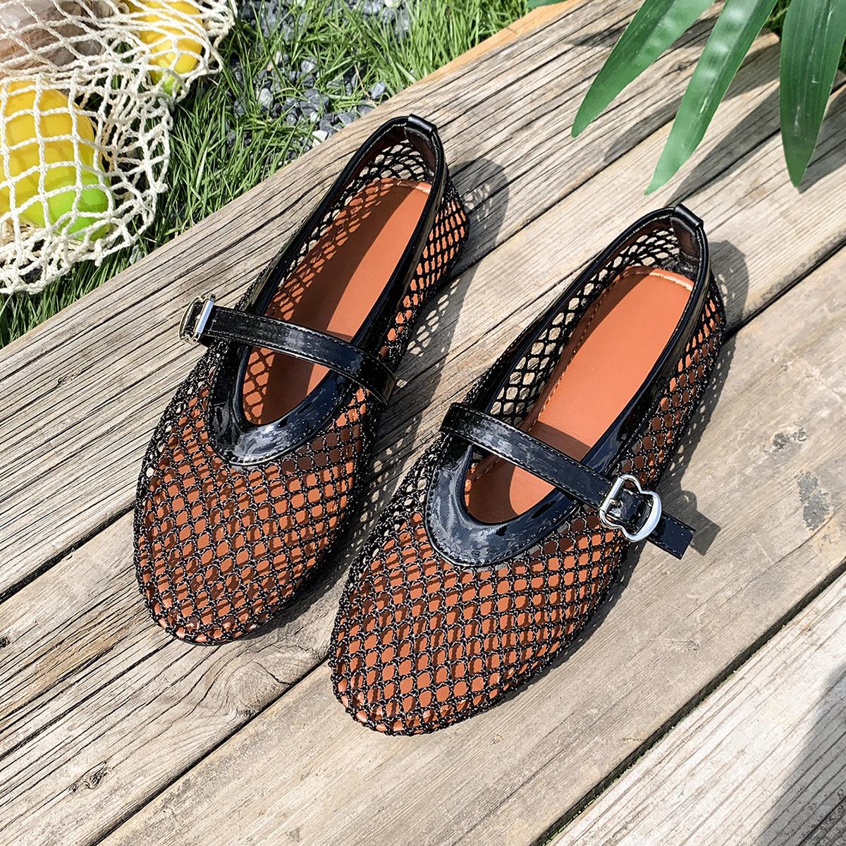 Sandals In European And American Style Lightweight And Comfortable For Ballet Dancing