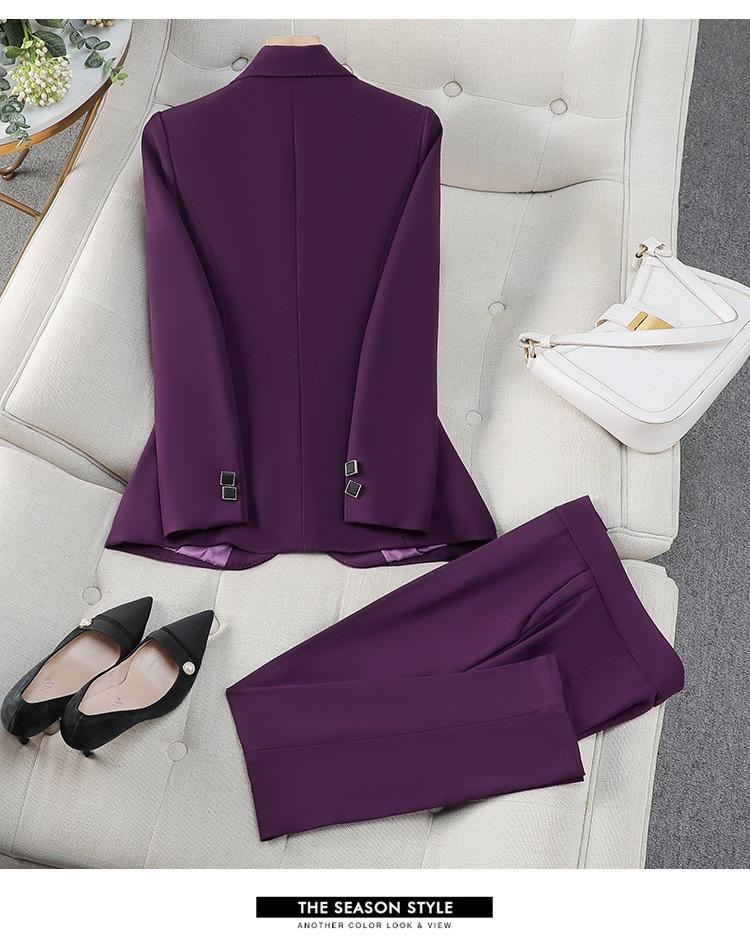 Elegant Goddess-Like High-End Blazer For Spring And Autumn Professional Wear