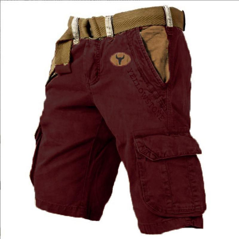 Men's Summer Cotton Shorts In Europe And America