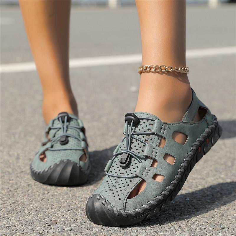 Summer Unisex Casual Crocs-Style Closed-Toe Beach Shoes