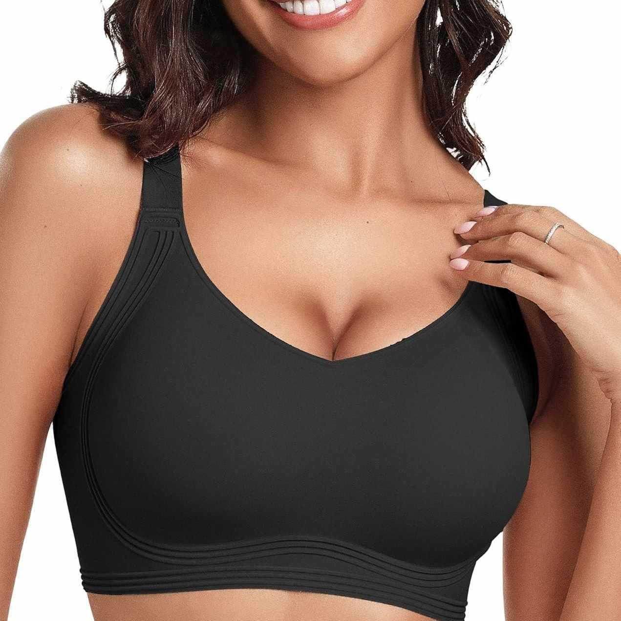 Seamless Uplift Bra, Wire-free, Full Coverage