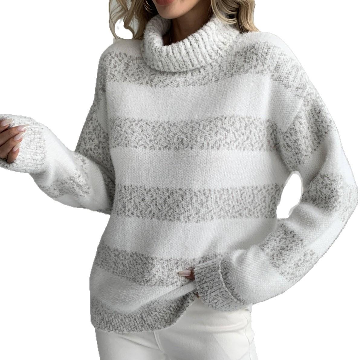 Women's Loose Outer Wear Artificial Mink Fur Sweater