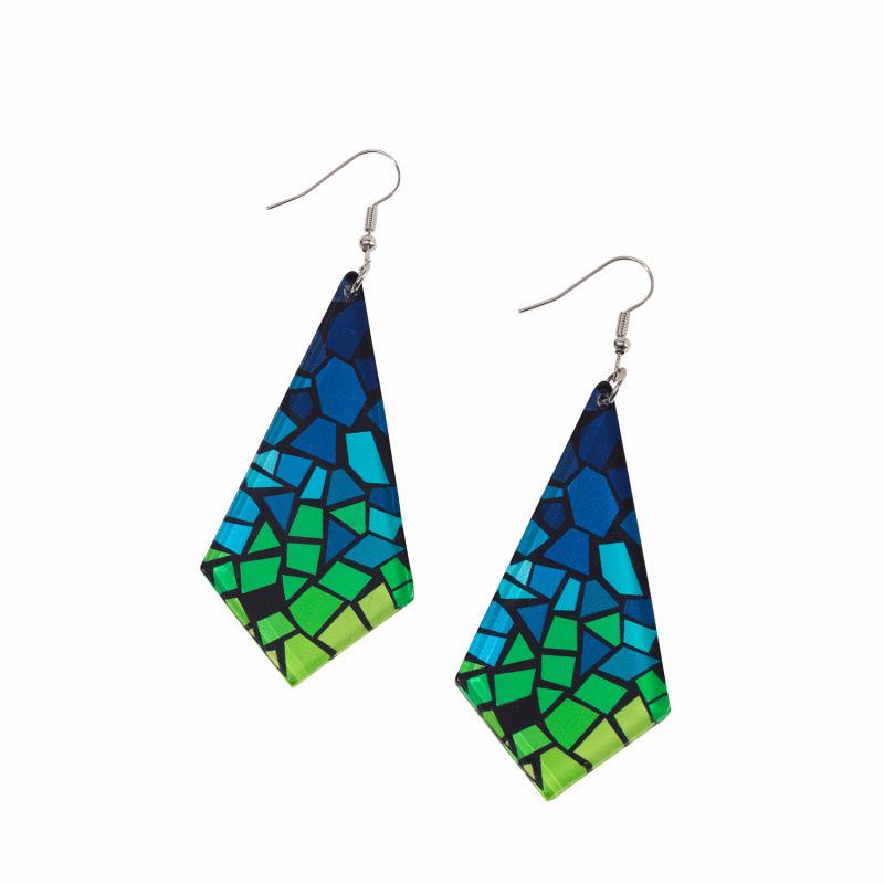 Geometric Acrylic Earrings For Women