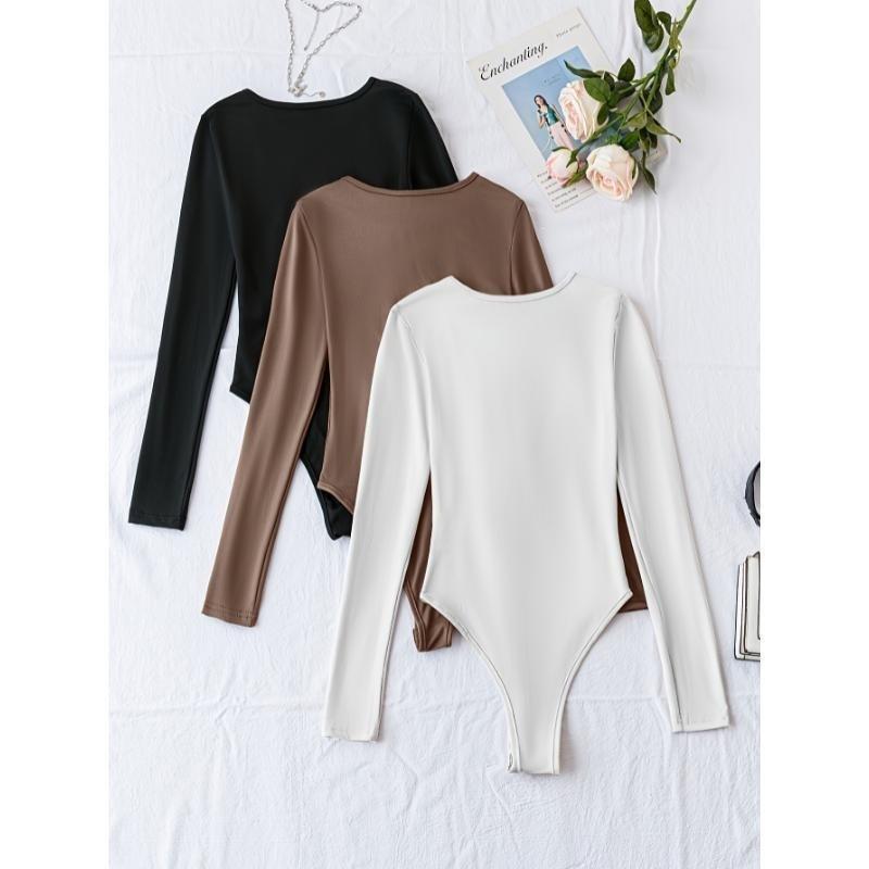 Women's Slim-Fit One-Piece Base Layer Top