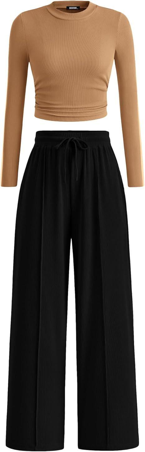 Khaki Plus Black Trousers / S