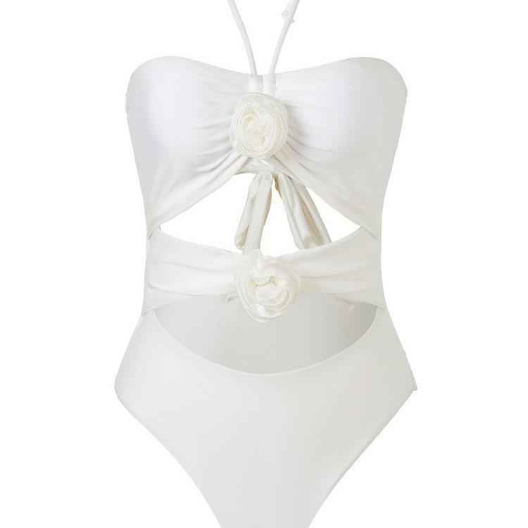 Womens One-piece Swimsuit Spicy Bikini Style Figure-hugging