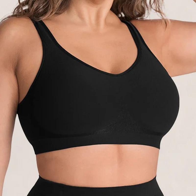Womens Wireless Plus-size Adjustable Bra